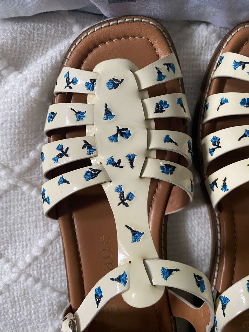 Kate Spade Embroidered Sandals - Picture 3 of 6